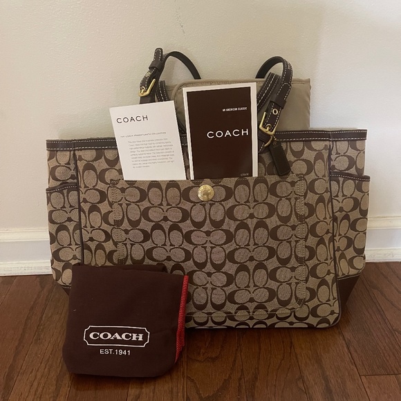 Coach | Bags | Authentic Coach Baby Bag | Poshmark